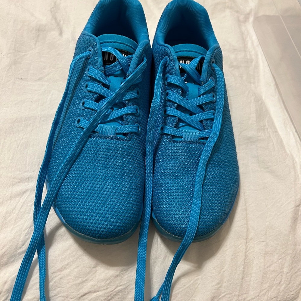 Vibrant Blue Athletic Shoes